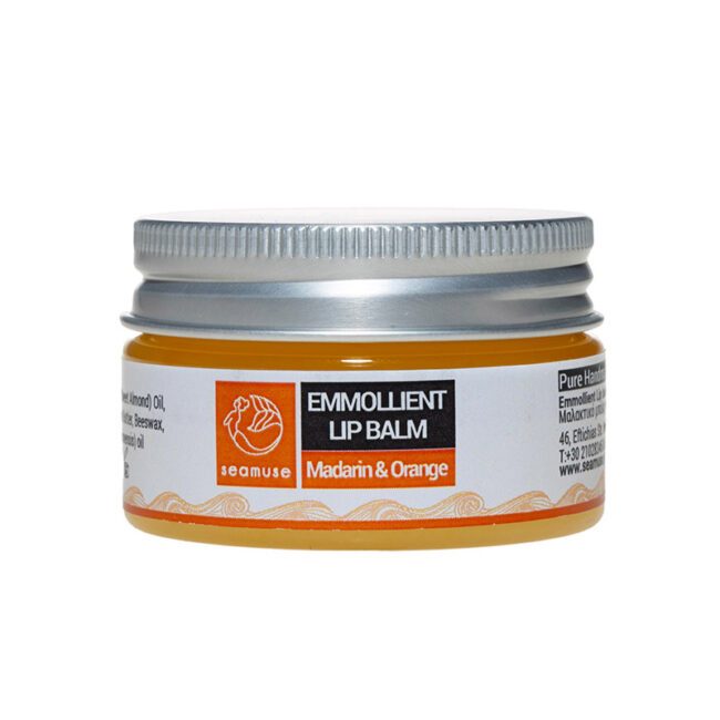 Ενυδατικό Lip Balm με Αιθέρια Έλαια Μανταρινού & Πορτοκαλιού - Seamuse