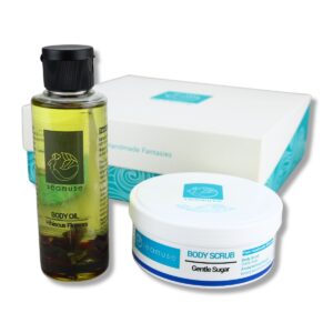 Λάδι και Scrub Σώματος 100 ml & 200 ml - Σετ Δώρου - Seamuse