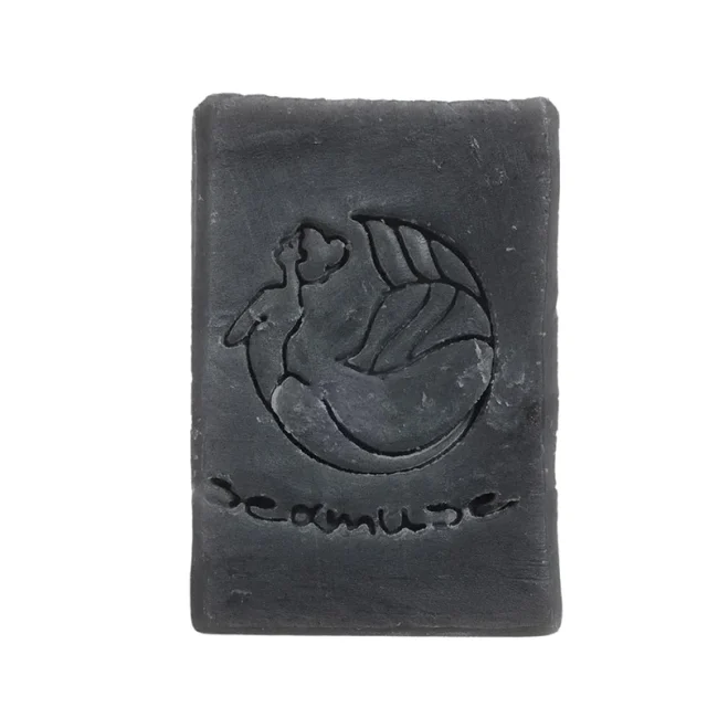 Face soap with charcoal